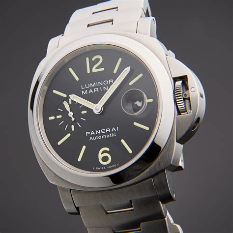 luminor marina panerai automatic|pre owned panerai luminor marina.